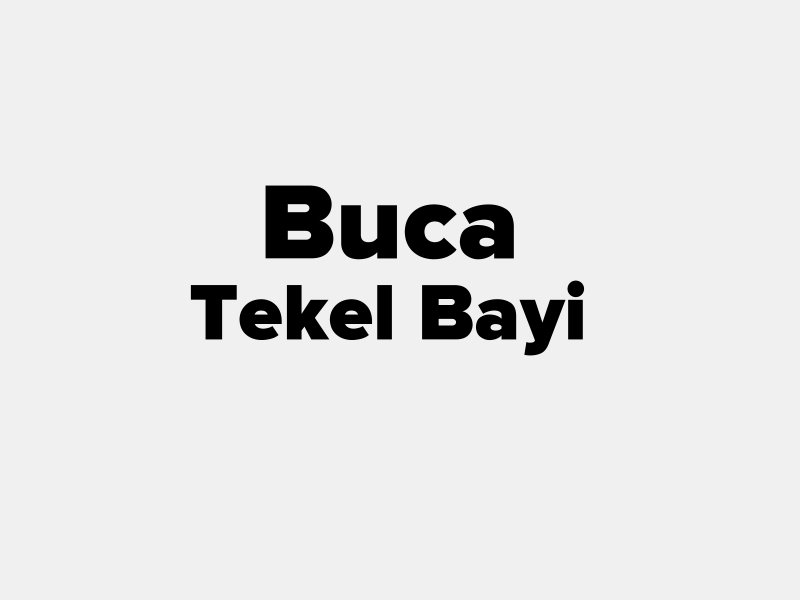 buca tekel bayi