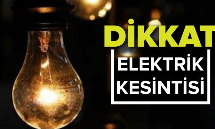 buca elektrik kesintisi